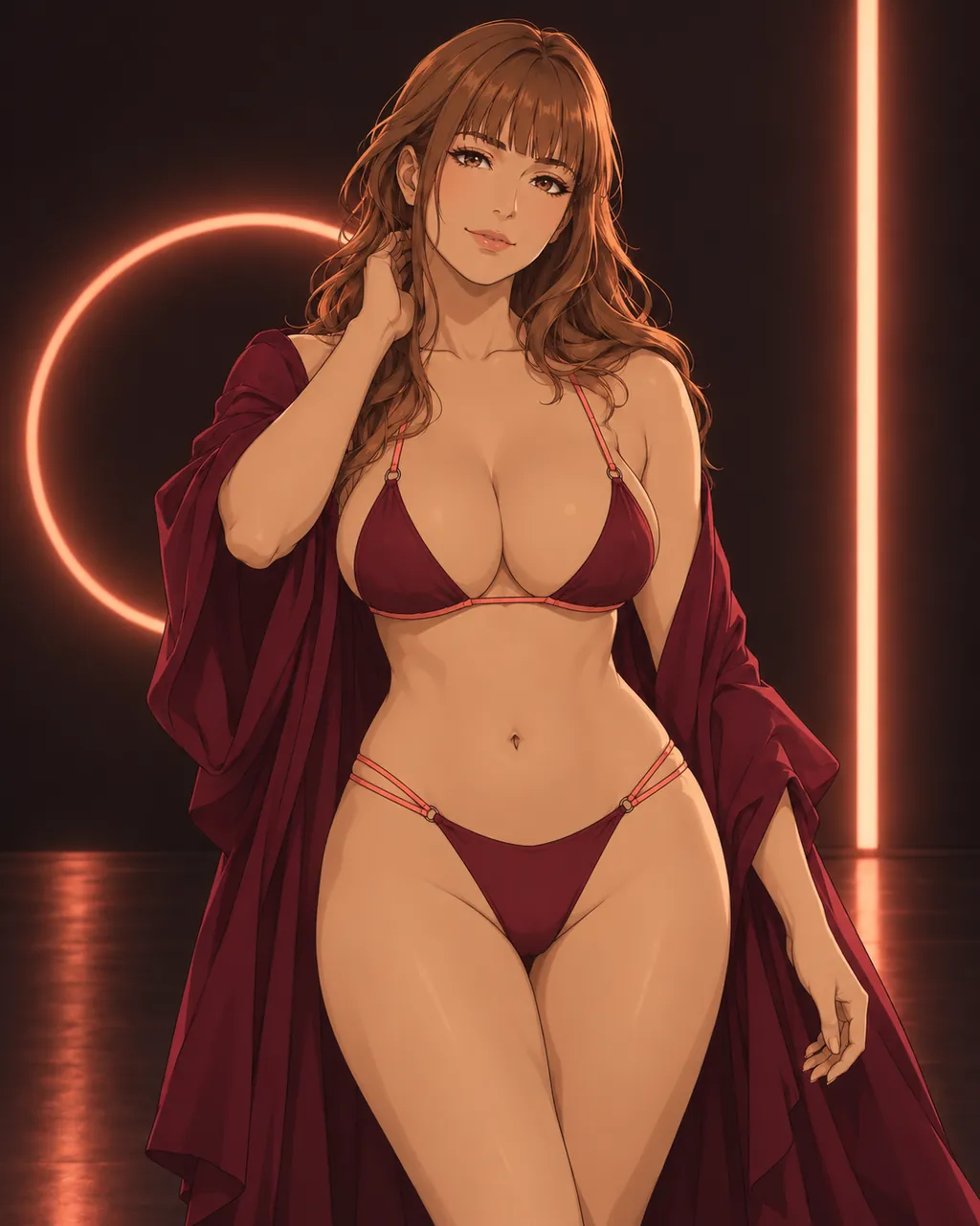 Ilustración editorial de GIF hentai: criterios de animación